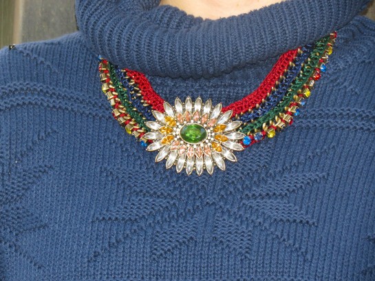 Multicolored necklace